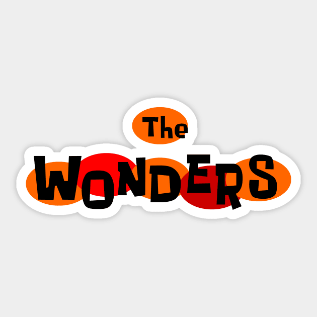 The Wonders (Orange) Sticker by Vandalay Industries